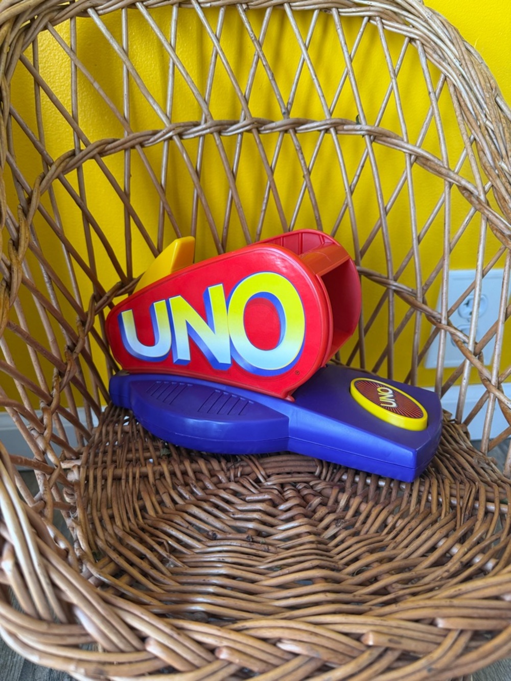 1998 UNO Attack Game with Cards - SHUFFLE - WORKS